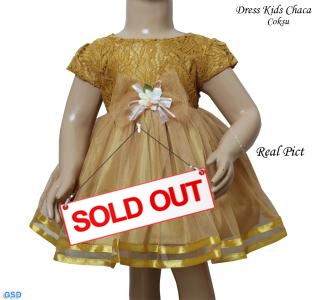 Dress Kids Chaca kuning