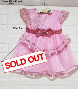 Dress Kids Franda pink