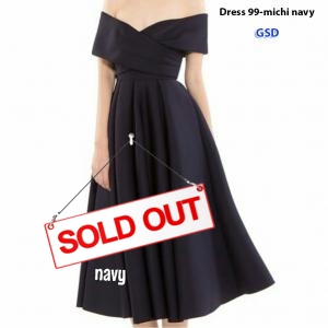 Dress 99-michi navy