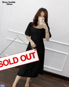 Dress Scarlet Hitam