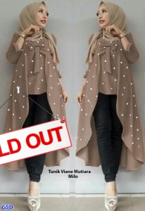 Tunik Viane mutiara milo