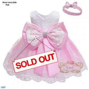 Dress corry kids pink