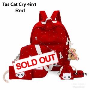 Tas DOT cat cry 4in1 red