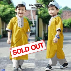 Koko Kids jefri kuning abu