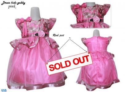 Dress kids gaby pink