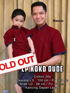 Cp Koko Dude maroon