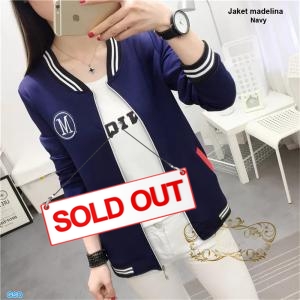 Jaket Madelina navy