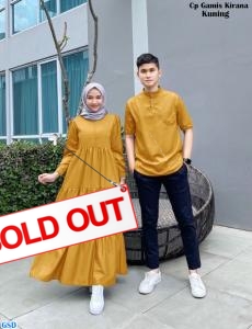 Cp Gamis Kirana Kuning