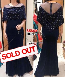 Longdress import 8580 navy