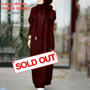 Maxi Hodie Irene Maroon