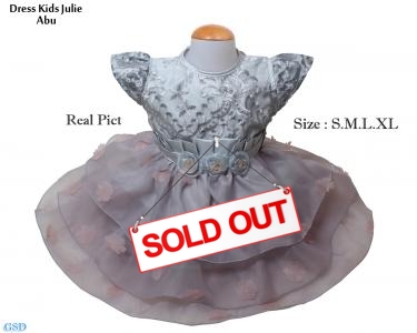 Dress Julie Kids SMLXL Abu