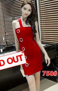 Dress import 758 red