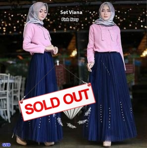 Set viana pink navy