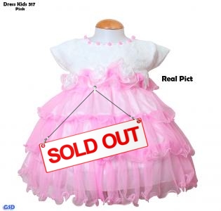 Dress Kids 317  pink