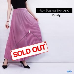 Rok kulot prisket dusty