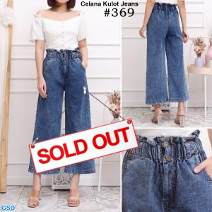 Celana Kulot Jeans 369