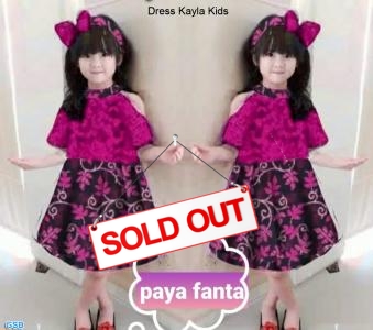 Dress Kayla kids fanta